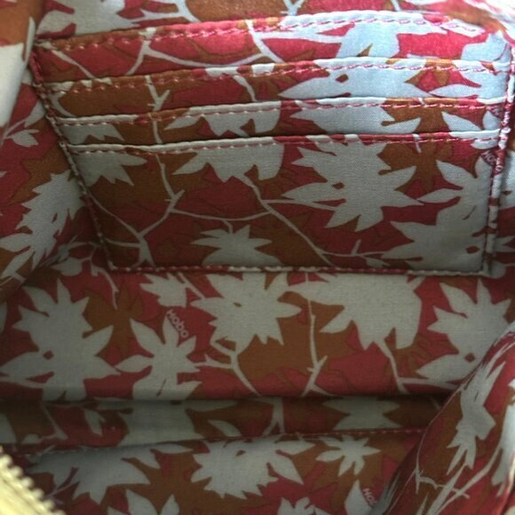 HOBO International‎ Leather Crossbody Bag Handbag Purse Tassel Silvertone EUC - Picture 13 of 15